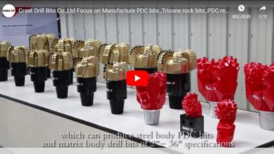 GREAT focuses on Manufacturing PDC bits, Tricone rock bits, PDC reamers, Hole openers