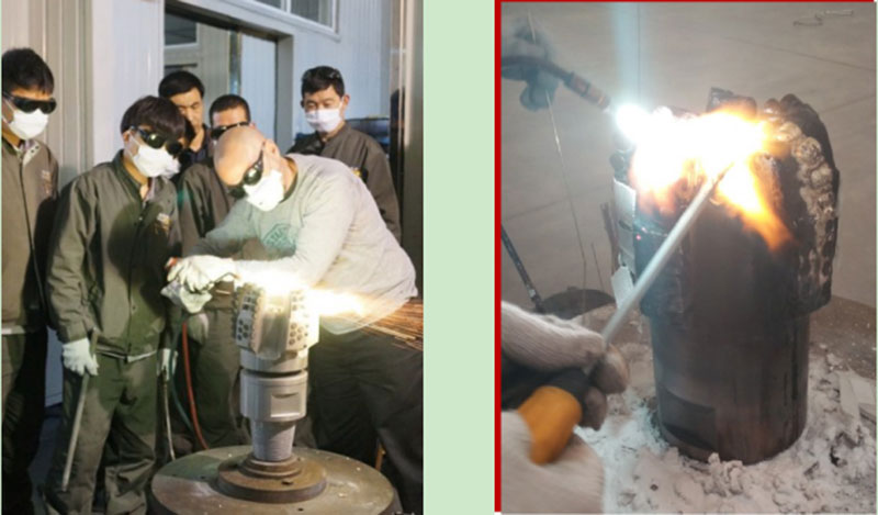 Gas Drill Bits