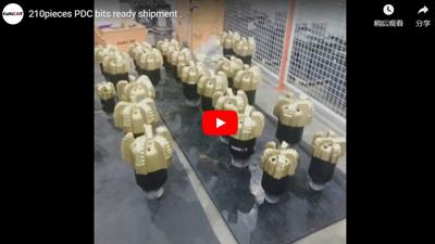 210 pieces PDC bits ready shipment