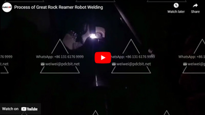 Process of Great Rock Reamer-Robot Welding